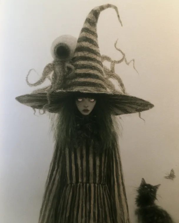 The Witch and Her Cat