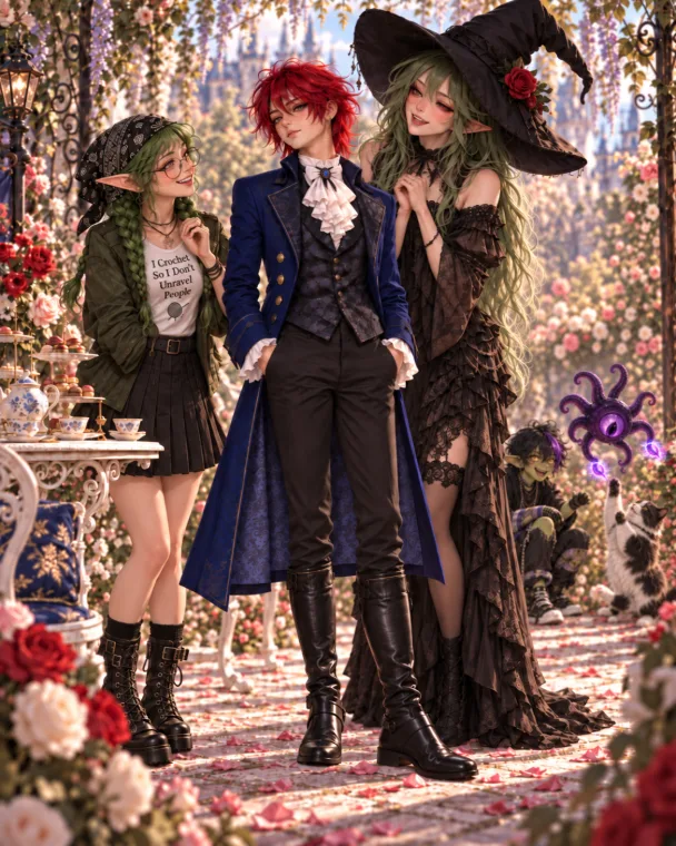Dorla, Ninty, & Witchy