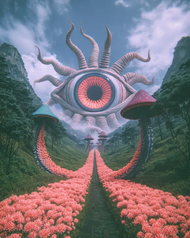 Valley of Mushrooms